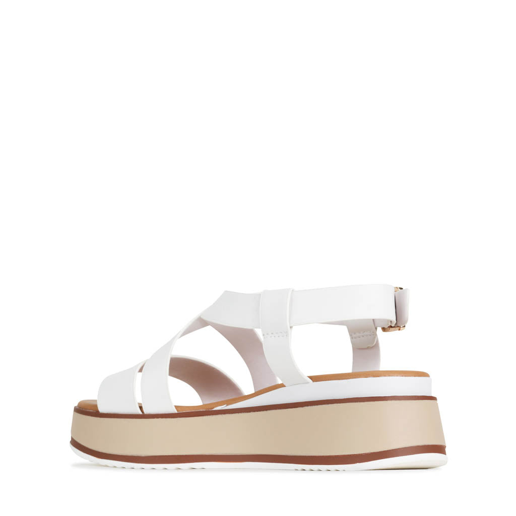 KADE Women's Sling Back Wedge Sandals - Comfortable Summer Casual Shoes for Beach, Party & Outdoor Walking