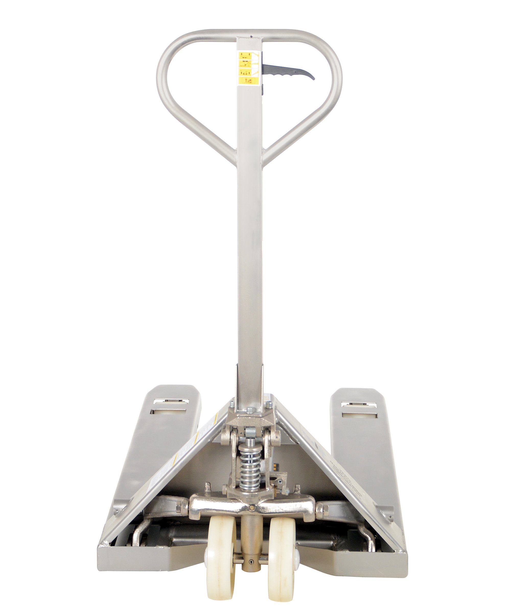 Vestil PM5-2748-SFF 5500 lbs Capacity Stainless Steel Pallet Truck with Nylon Wheels - 48