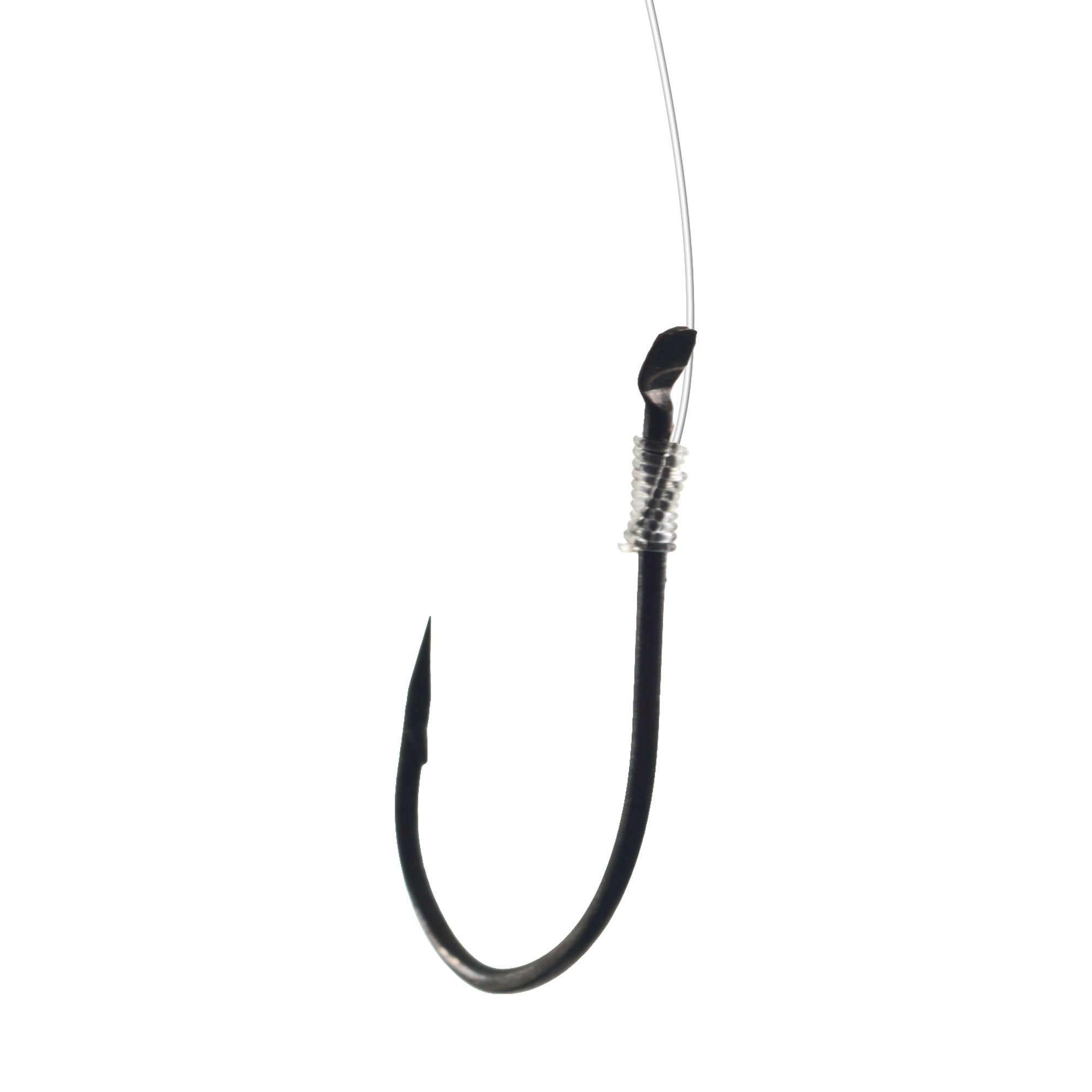50-Piece Fishing Hooks with Pre-Attached Line - Strong & Sharp Hooks for Freshwater & Saltwater Fishing | Perfect for Bass, Trout, and Catfish Angling