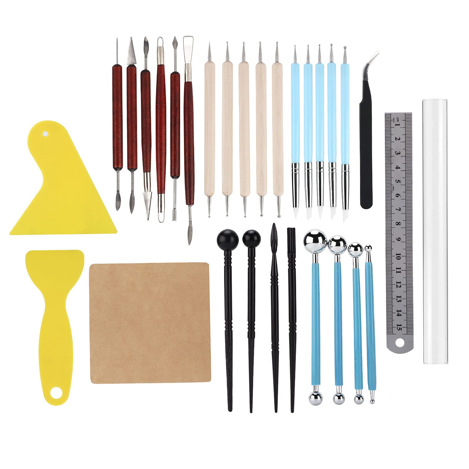 Acrylic Clay Tools for Crafting - Modeling & Sculpting for DIY Projects