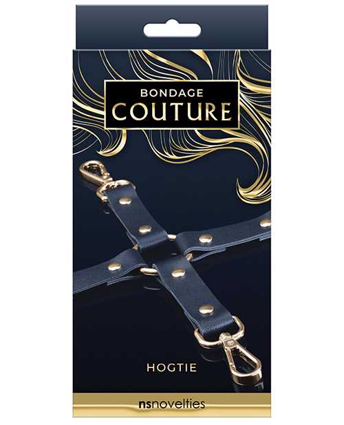 Bondage Couture Hog Tie Restraint - Premium Blue Bondage Gear for BDSM & Role Play - Perfect for Couples & Adult Play