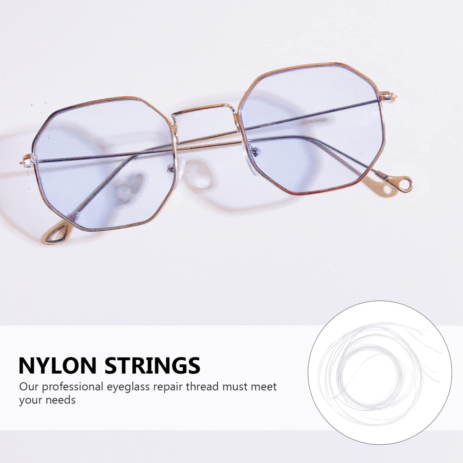 3 Packs Glasses Repair Thread Kit - Eyeglass Screw Replacement Tool with Mini Screwdriver - Perfect for Fixing Loose or Broken Eyeglass Frames at Home, Office or Travel