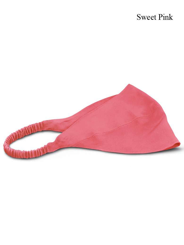 Soft Stretchable Crepe Headband & Under Hijab Band - Comfortable Hair Accessory for Women - Perfect for Workouts, Yoga, Sports and Daily Wear