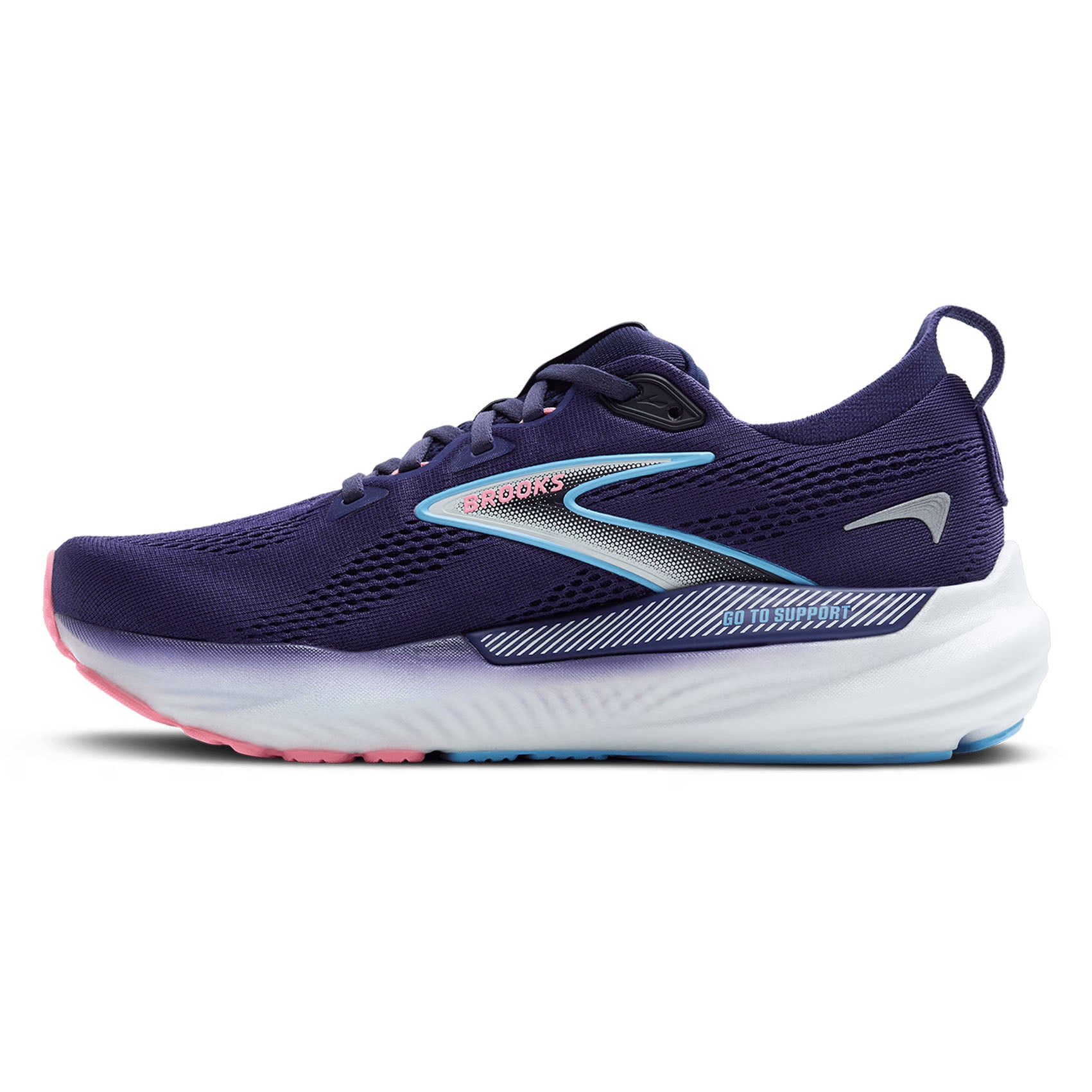Women's Brooks Glycerin GTS 22 Running Shoes - Wide Width for Maximum Comfort - Perfect for Long Distance Running & Daily Training