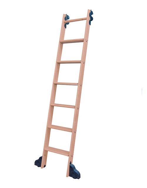 8 Foot Ladder - Heavy Duty Aluminum Extension Ladder for Home & Construction Use - Perfect for Roofing, Painting, and DIY Projects