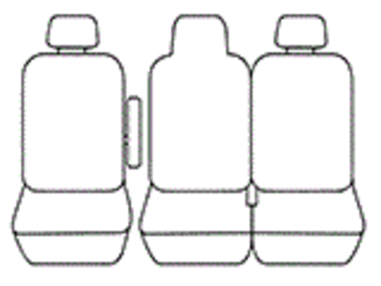 Custom Fit Canvas Front Seat Covers for Renault Trafic X82 SWB/LWB (2015-Present) - 103kW/Premium 125kW Models - Durable & Protective (OUT7102CHA) - Perfect for Work Vans, Delivery Vehicles & Family Transport