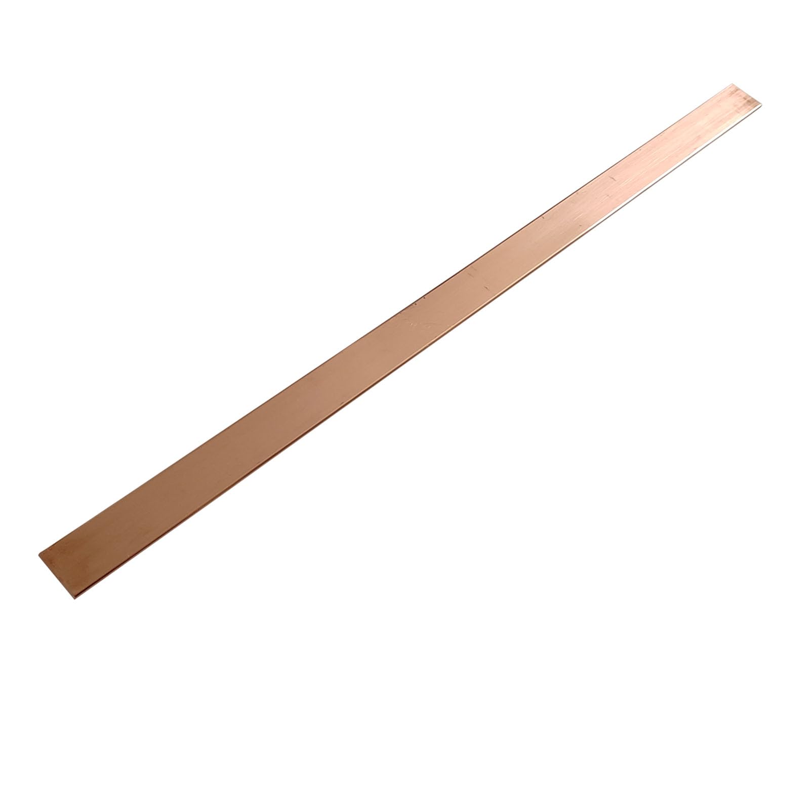 High Purity C110 Copper Flat Bar 3mm x 20mm x 1000mm - 99% Pure T2 Copper Bus Bar for Electrical Conductors, Grounding, and DIY Projects - Perfect for Electrical Panels, Solar Systems, and Metal Fabrication