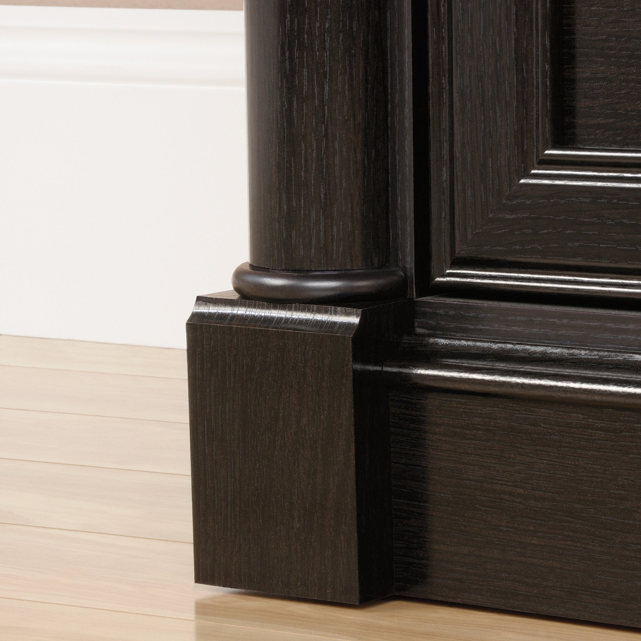 Sauder Palladia 2-Drawer Lateral File Cabinet for Home Office - Hanging File Organizer with Interlocking Drawers in Wind Oak Finish - Perfect for Document Storage & Office Organization