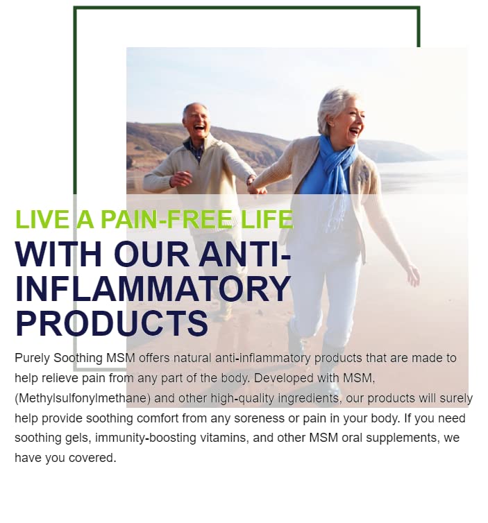 VitaLife Formulas MSM Gel with OptiMSM - Joint Pain Relief, Reduces Stiffness & Swelling, Improves Mobility & Collagen Production - Made in USA (4oz Airless Pump) - Perfect for Athletes, Arthritis Sufferers & Active Lifestyles