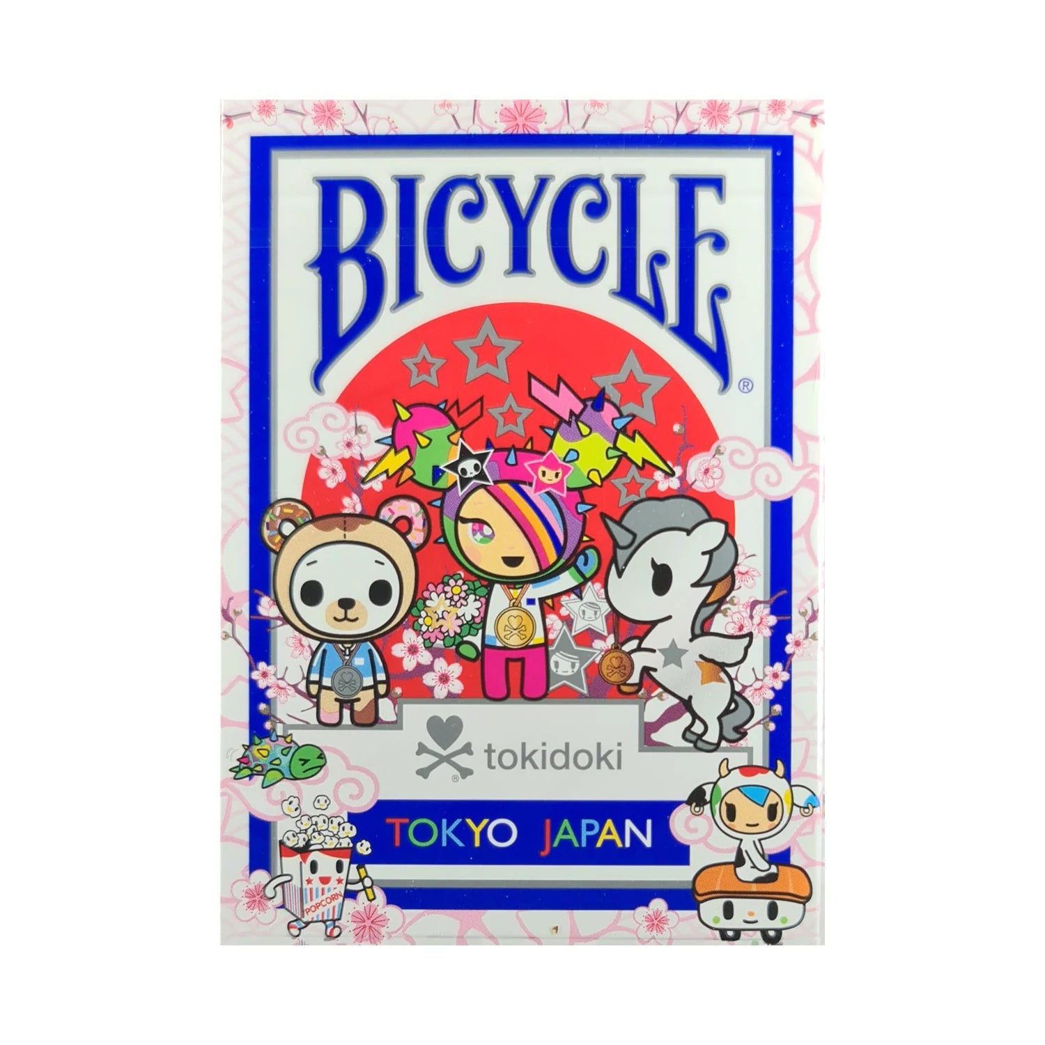 Tokidoki Bicycle Playing Cards - Blue Anime-Themed Sports Deck for Poker, Magic Tricks & Collectors | Perfect for Game Nights, Gifts & Cardistry