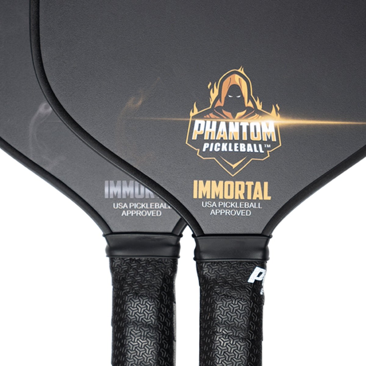 Phantom Immortal Pickleball Paddle - Premium Carbon Fiber Paddle for Competitive Play | Perfect for Outdoor & Indoor Pickleball Games