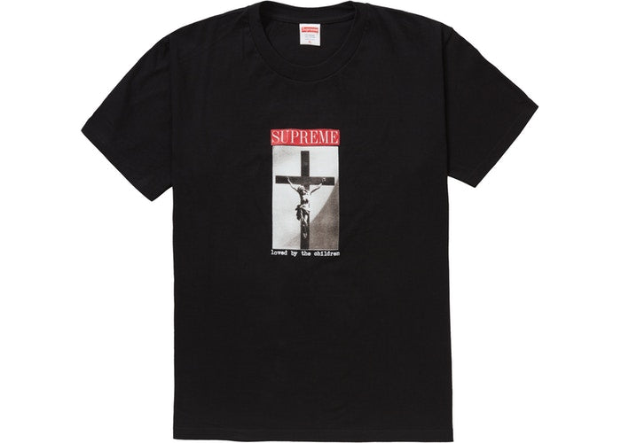 Supreme Loved By The Children T-Shirt - Black Cotton Streetwear Tee for Men & Women | Casual Wear, Urban Fashion, Street Style Outfits