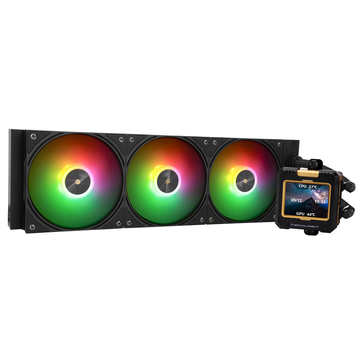 Thermalright FW360 Black ARGB 360mm CPU Liquid Cooler with 2.4