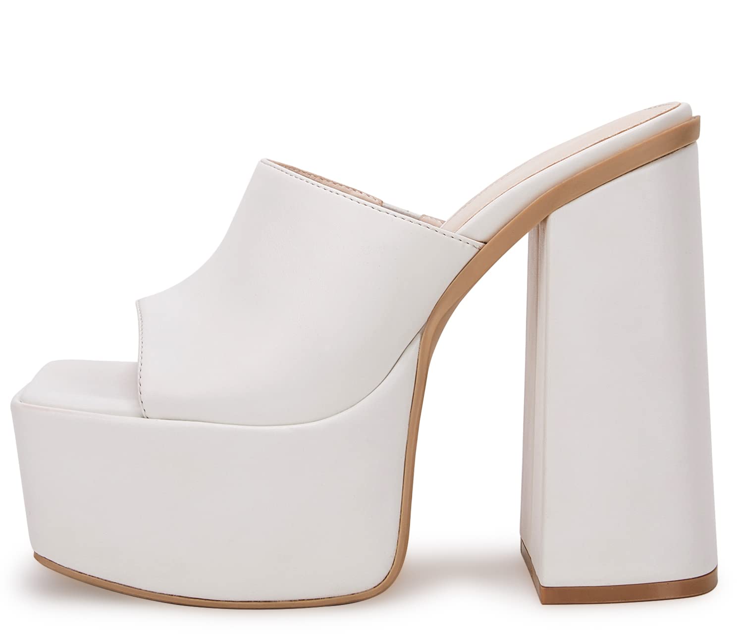 Sexy Women's Open Toe High Heel Sandals with Chunky Platform Block Heels - Perfect for Summer Parties, Weddings & Night Out Clubbing