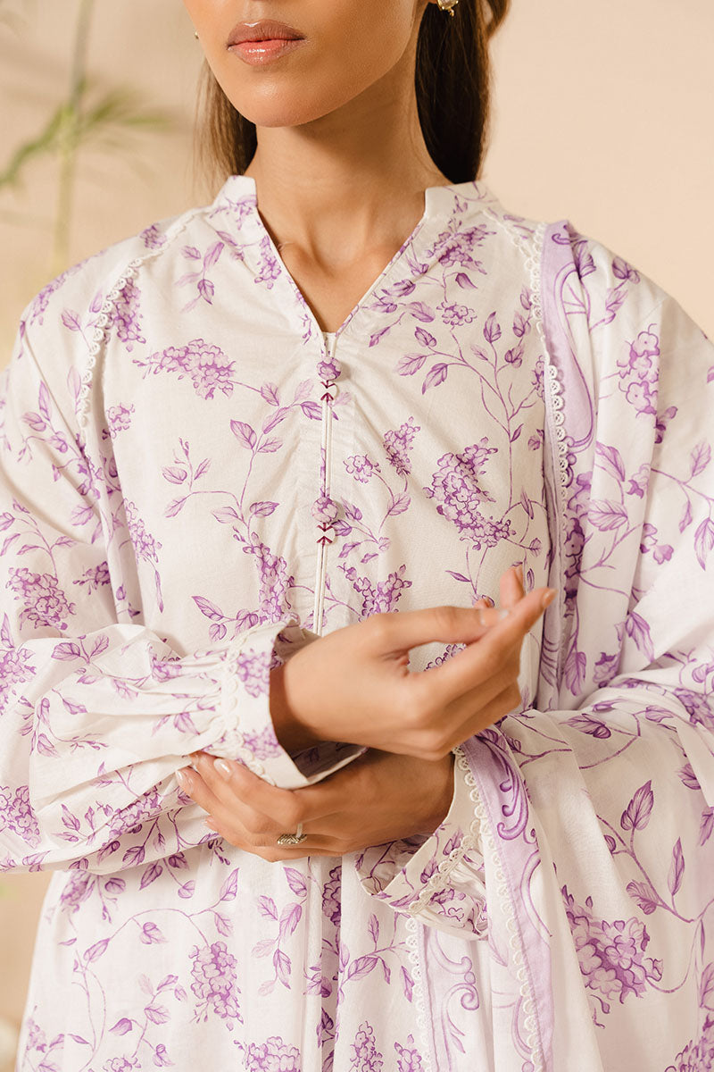 LILAC MUSE 3-Piece Outfit Set - Stylish Shirt, Comfortable Trousers & Elegant Dupatta for Women | Perfect for Casual Wear, Office Outfits & Special Occasions
