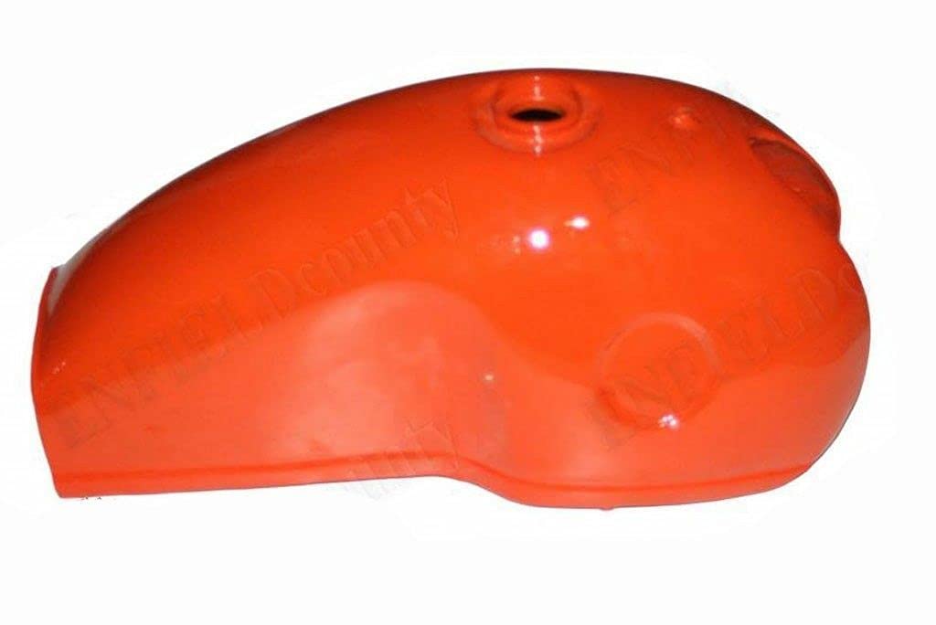 Benelli Mojave Cafe Racer 260 360 Orange Painted Gas Fuel Tank Replacement - High-Quality Motorcycle Spare Part for Cafe Racer Builds & Restoration Projects