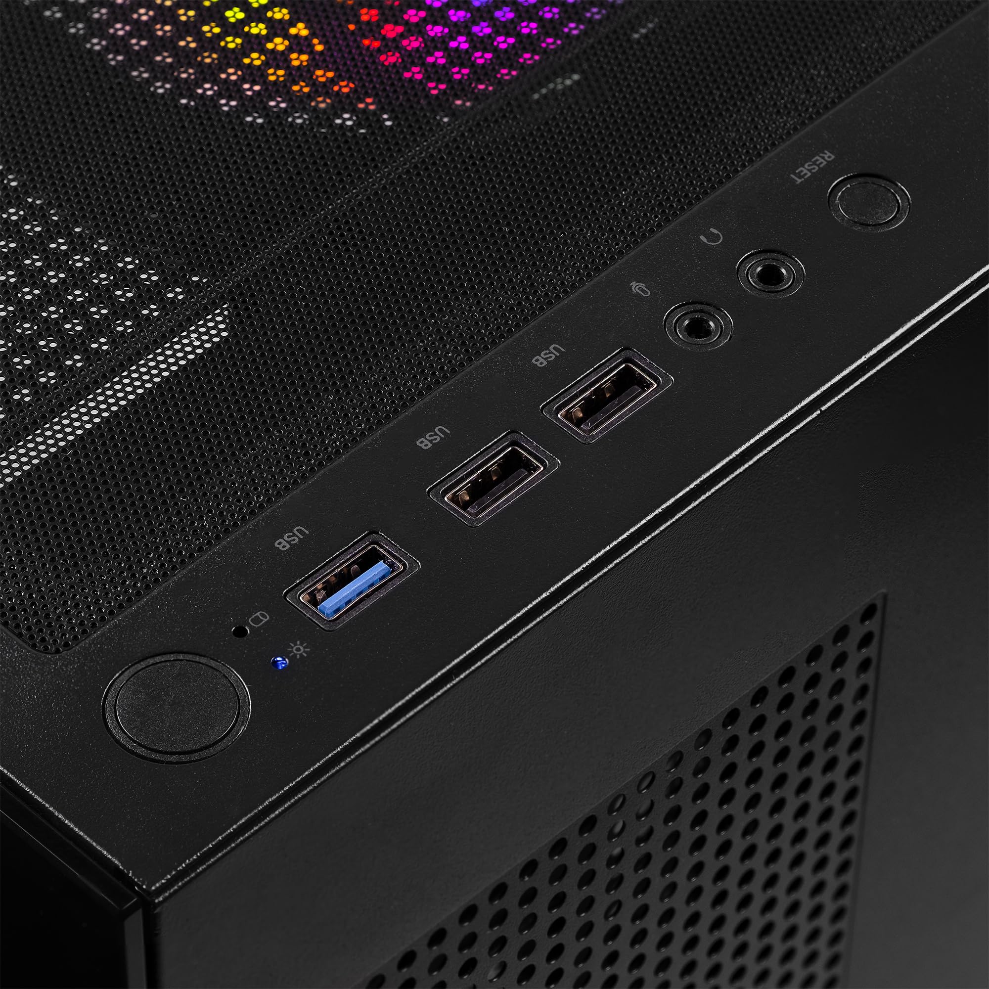 VIBOX V-193 Gaming PC - AMD Ryzen 5 4500 4.1GHz, NVIDIA RTX 3060 12GB, 16GB RAM, 1TB SSD, Windows 11, WiFi - Perfect for Esports, Streaming & High-End Gaming