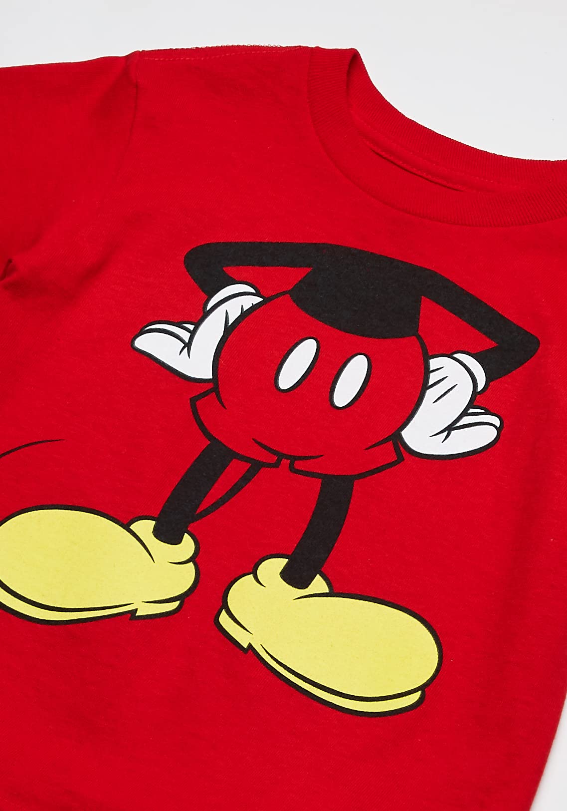 Disney Boys' Mickey Mouse Headless Graphic T-Shirt - Soft Cotton Short Sleeve Tee for Kids, Playdates & Theme Park Outings