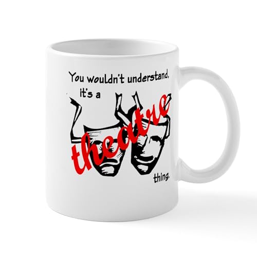 White - Theatre Mug