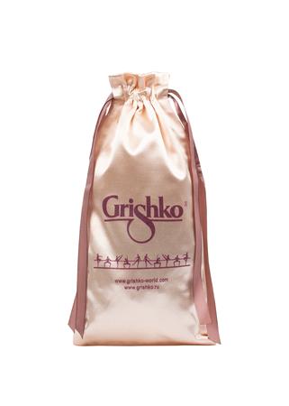 Grishko Satin Pointe Shoe Bag for Ballet - Elegant Dance Shoe Storage Pouch for Ballerinas, Perfect for Dance Class, Rehearsals & Performances