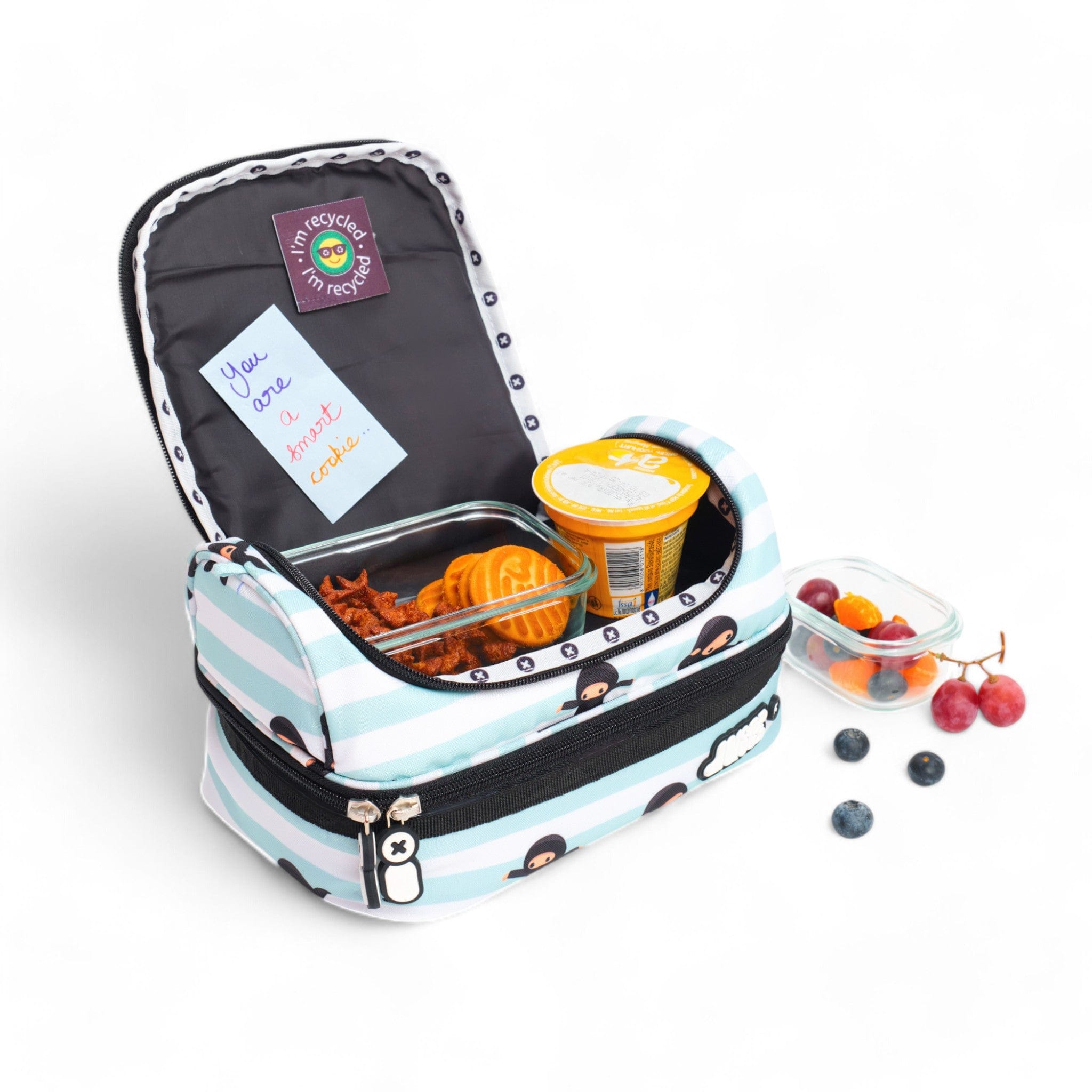 Ninja Insulated Lunch Bag for Kids & Adults - Leakproof Cooler Lunch Box for School, Work, Picnics & Outdoor Activities