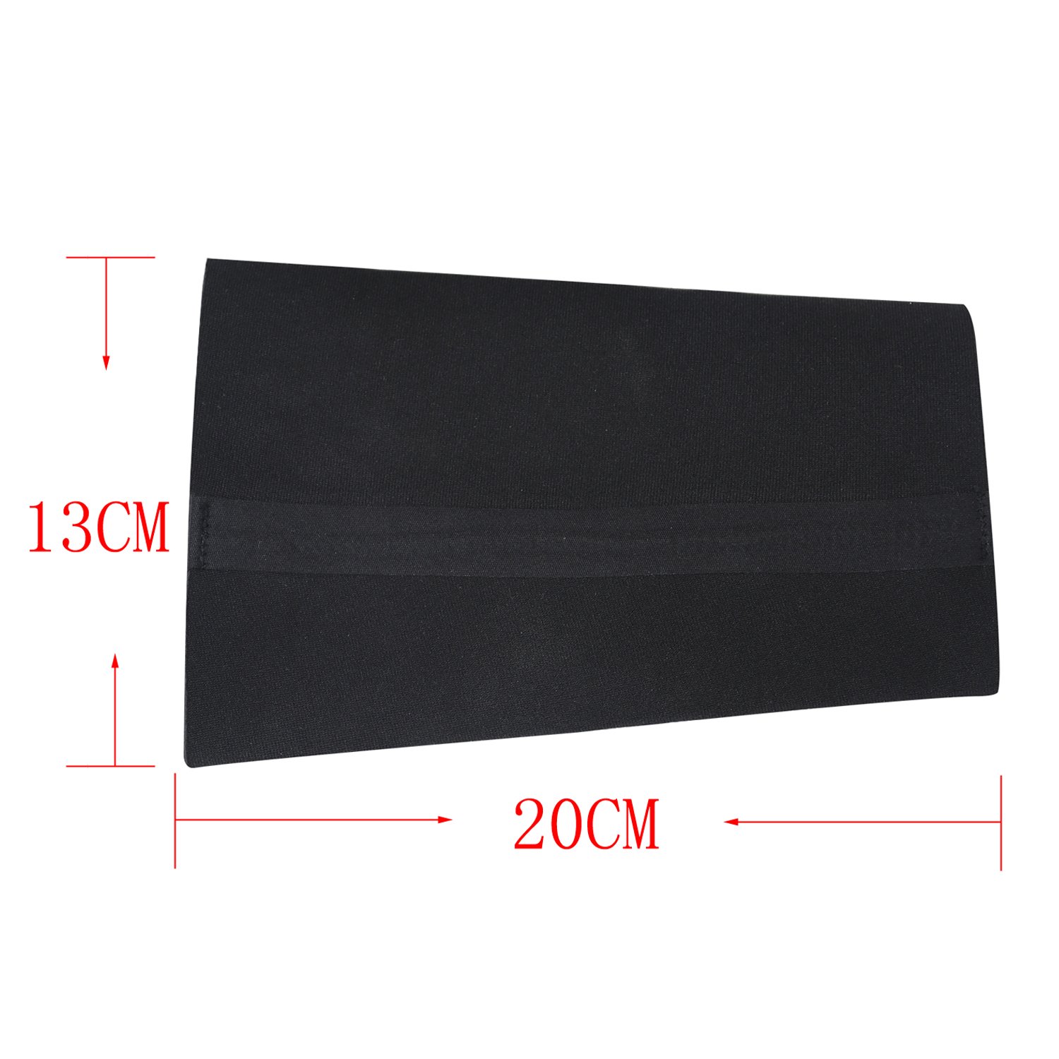 Tourbon Comb Raising Kit - Neoprene Shotgun & Rifle Cheek Rest Pad, Gun Stock Sleeve Cover (Black, 2-Pack) - Perfect for Hunting, Shooting Range & Firearm Protection