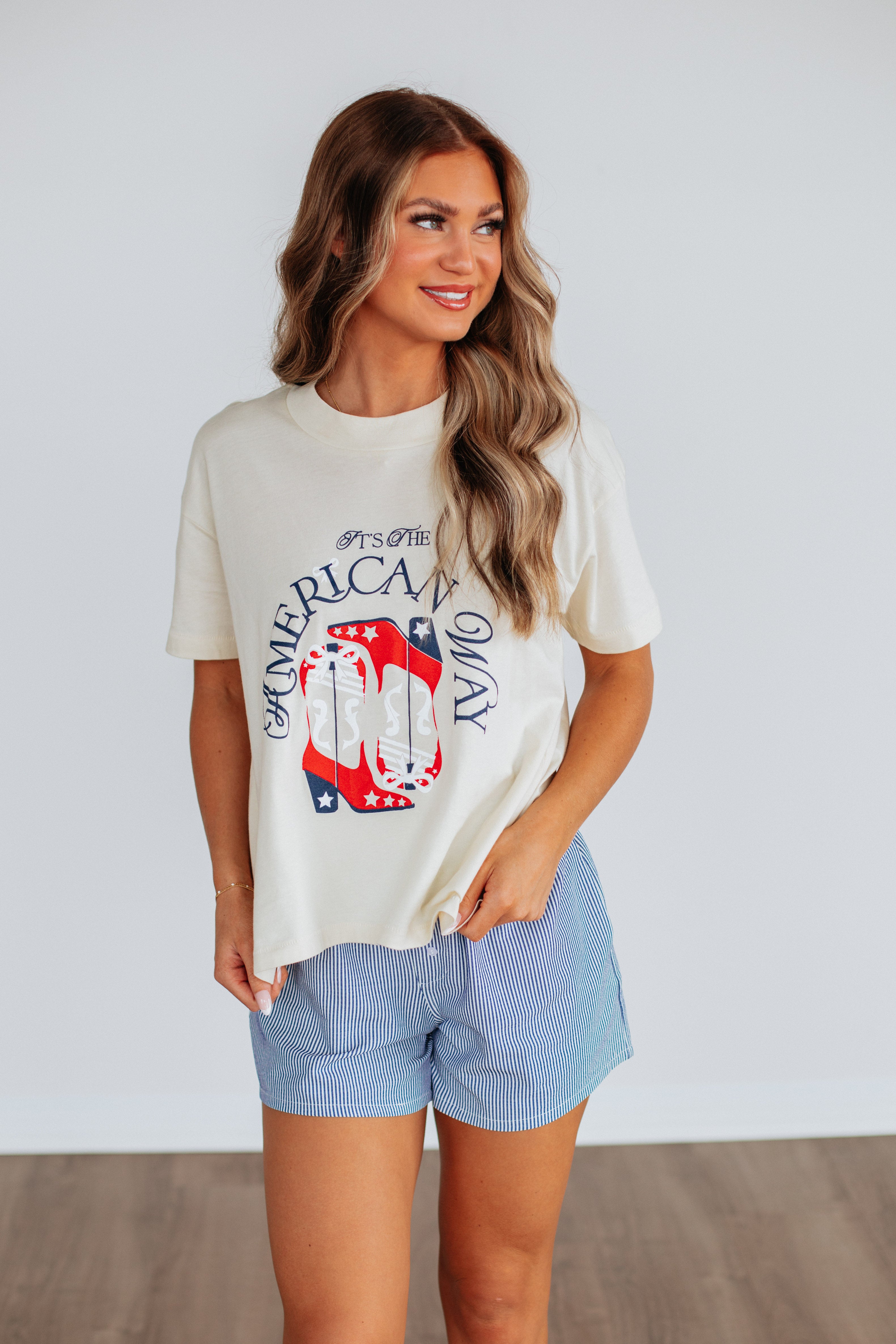 American Way T-Shirt - Patriotic USA Flag Graphic Tee for Men & Women - Perfect for 4th of July, Independence Day & Casual Wear