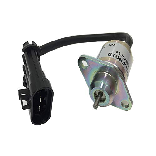 Bobcat 463 553 S70 S100 Shutoff Solenoid Valve 6670602 - Replacement Fuel Shut Off Solenoid for Skid Steer Loaders & Compact Tractors - Perfect for Construction, Farming & Landscaping Equipment