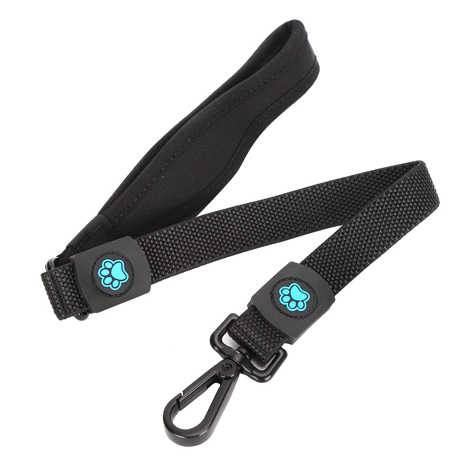 Durable Nylon Dog Leash for Walking, Running & Training - Lightweight & Safe Pet Leash for Dogs (Black) | Perfect for Outdoor Adventures, Daily Walks & Obedience Training