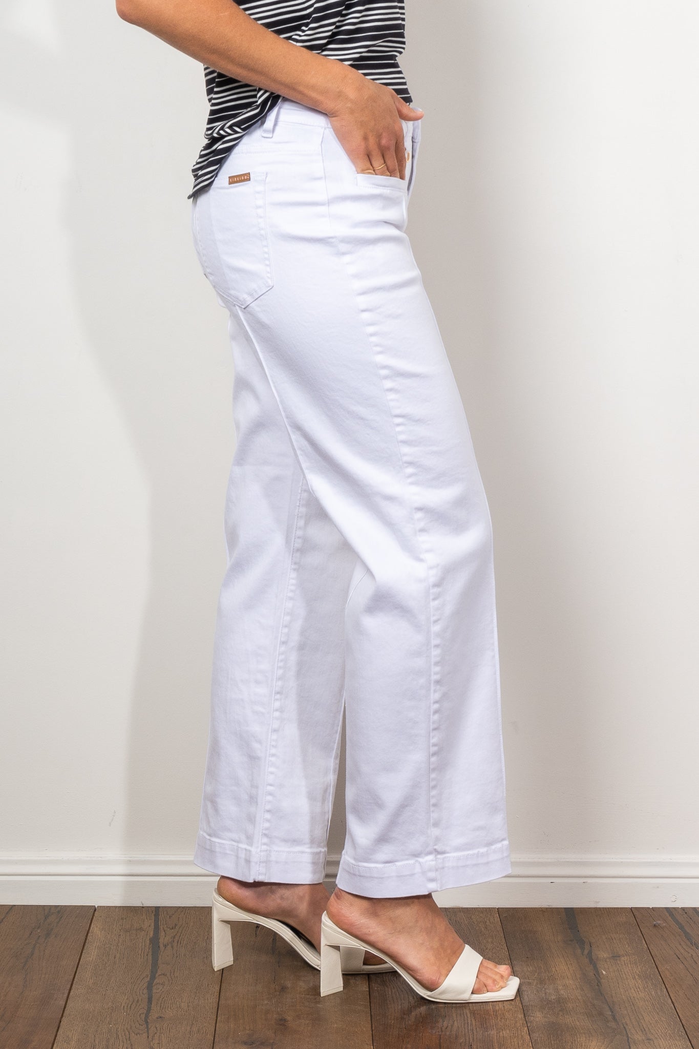 Kireina Brooke Jean Snow White - Women's High Waist Skinny Jeans for Casual & Party Wear | Perfect for Everyday Outfits, Date Nights & Office Looks