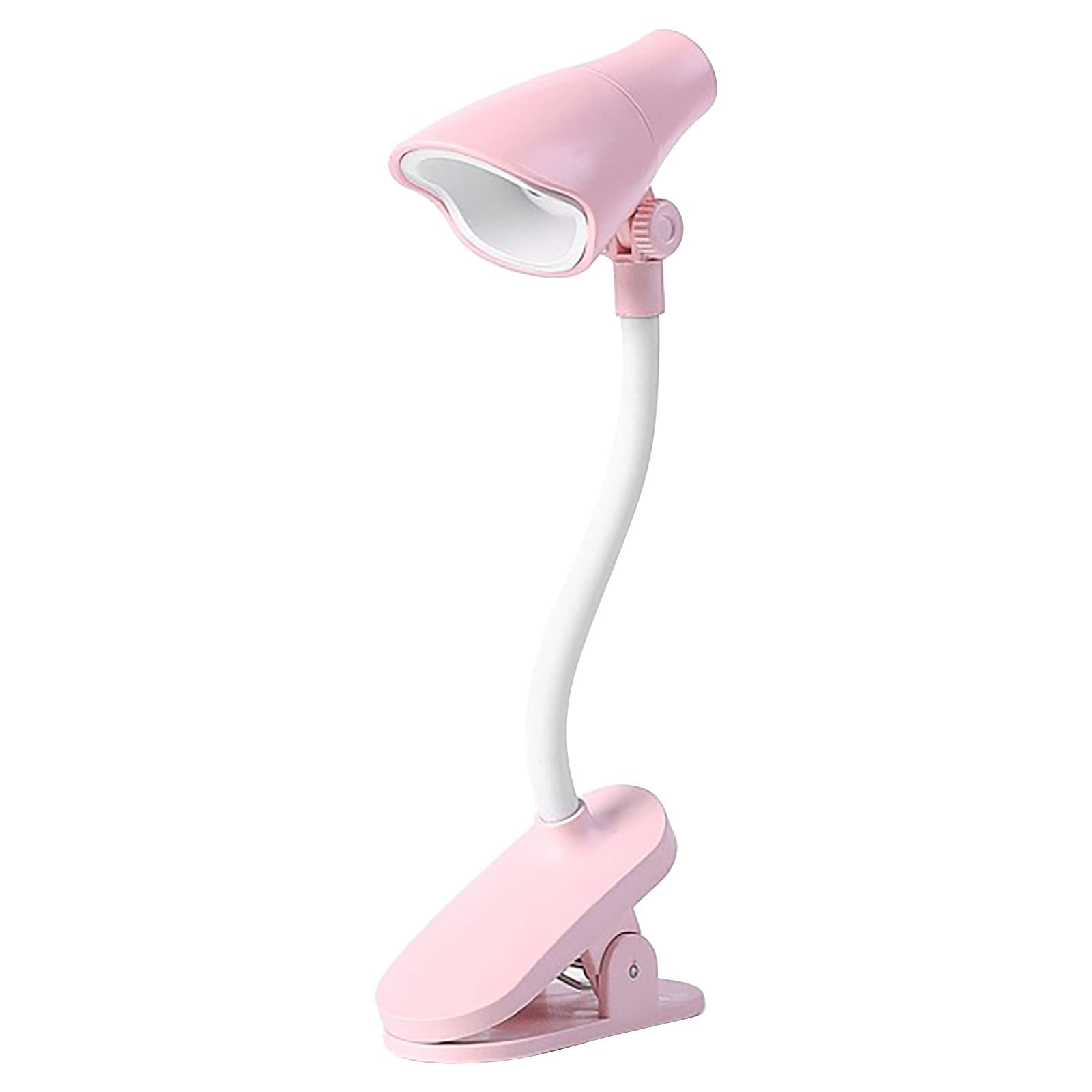 Cute Mini LED Clip Night Light - Cartoon Desk Lamp for Students, Bedside & Cabinet Lighting - Perfect for Reading, Study, and Nursery Decor