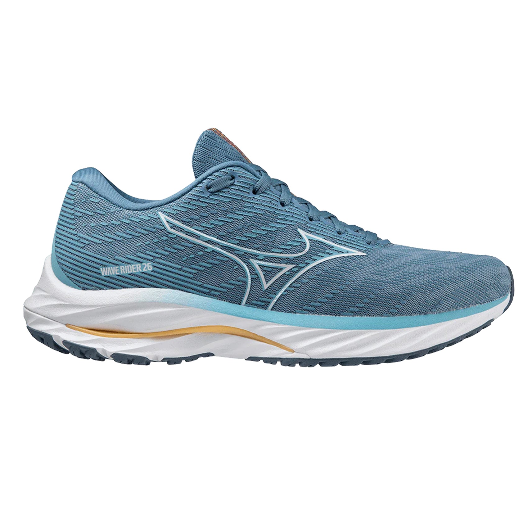 Mizuno Wave Rider 26 Women's Running Shoes - Lightweight Cushioned Road Running Sneakers for Women - Perfect for Marathon Training, Jogging & Gym Workouts