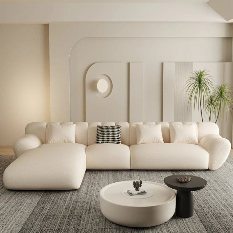 Tulip Loveseat Lounge Corner Sofa Set - Modern 2-Seater for Small Spaces, Living Room, Apartment & Office - Comfortable & Stylish Home Decor