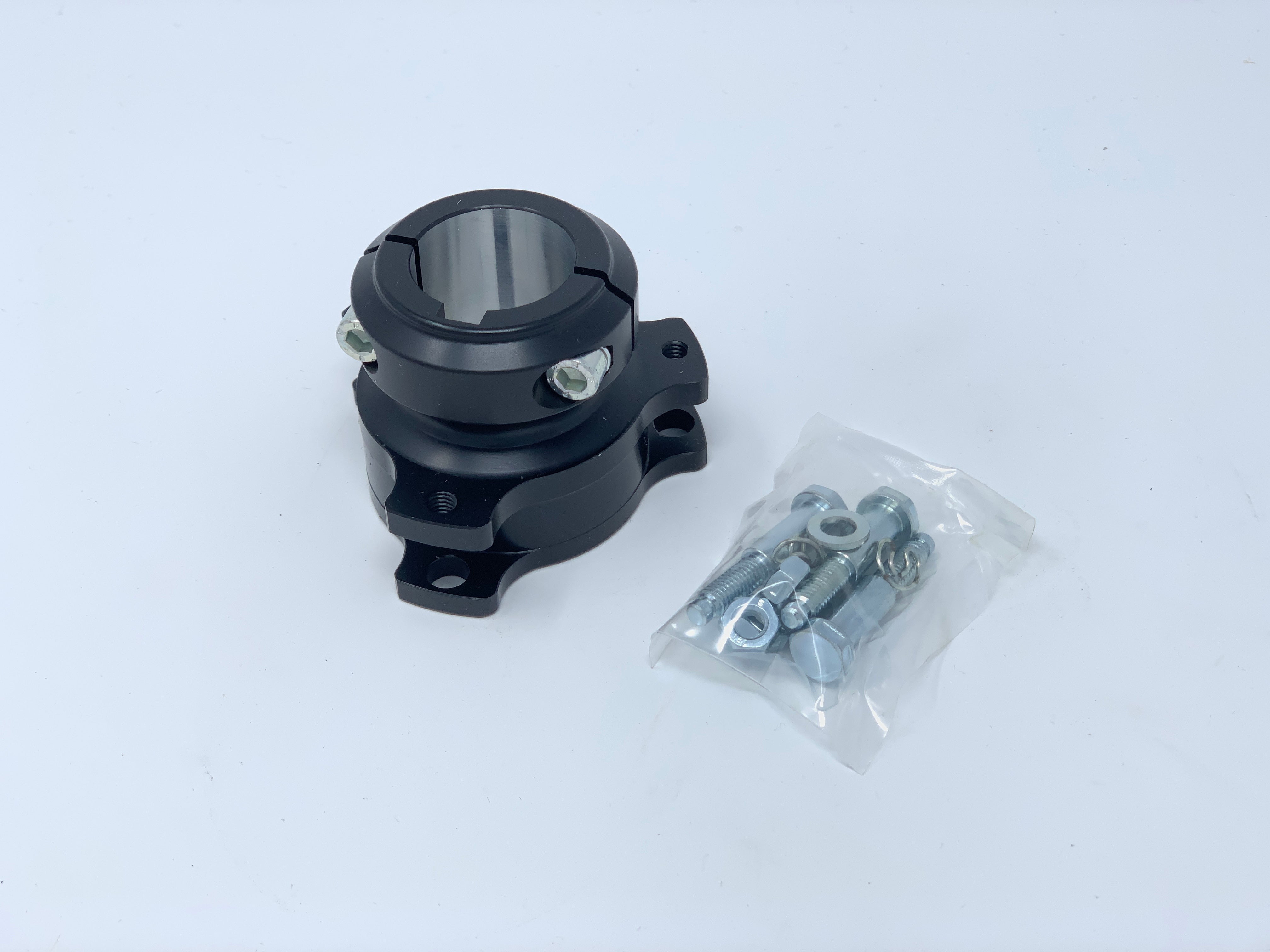 30mm Rear Floating Disc Brake Rotor Carrier - Black | High-Performance Motorcycle & ATV Brake Upgrade for Off-Road & Track Racing