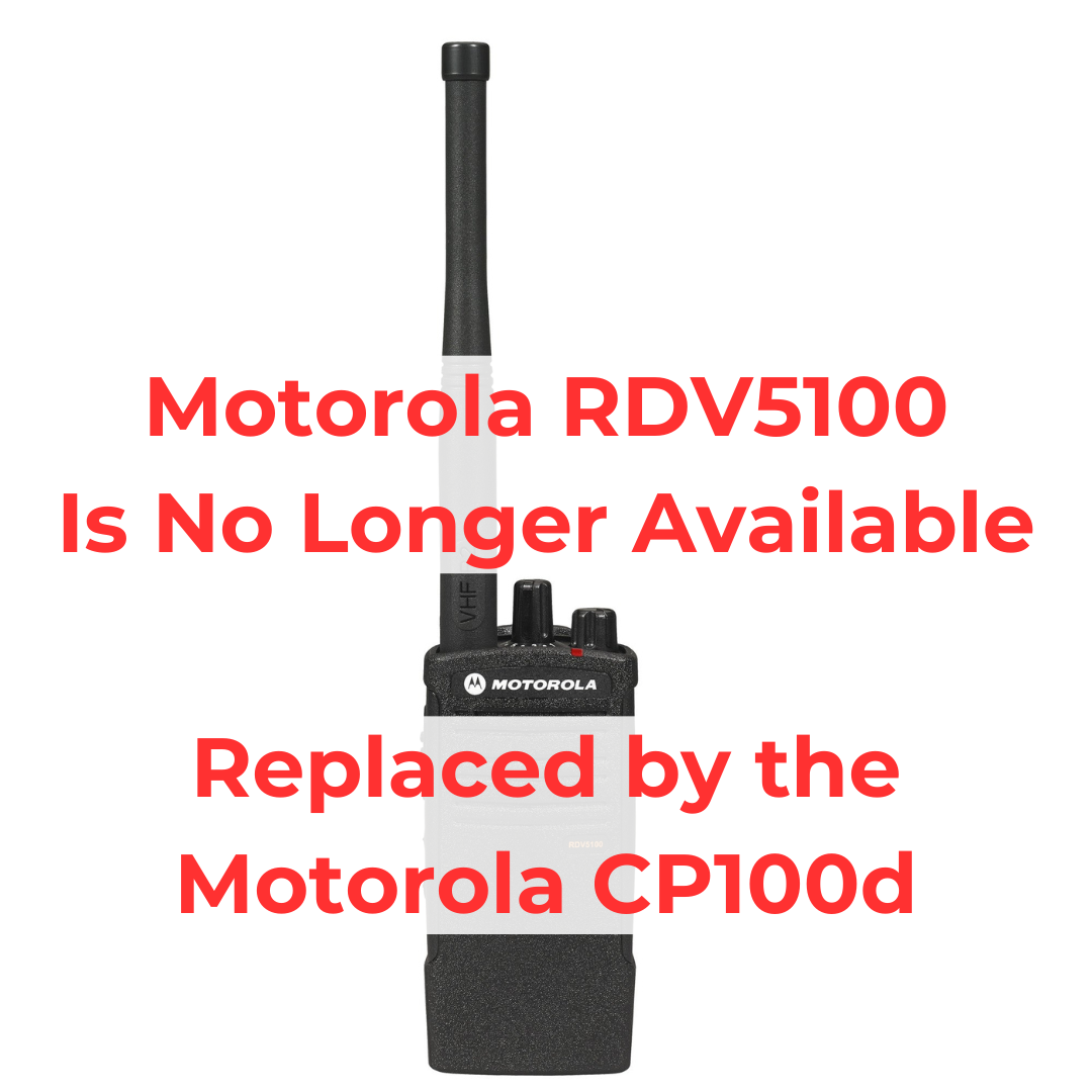 Motorola RDV5100 12-Pack Two-Way Radio Bundle with Multi-Unit Charger & Speaker Microphones - Perfect for Construction, Security, and Event Communication