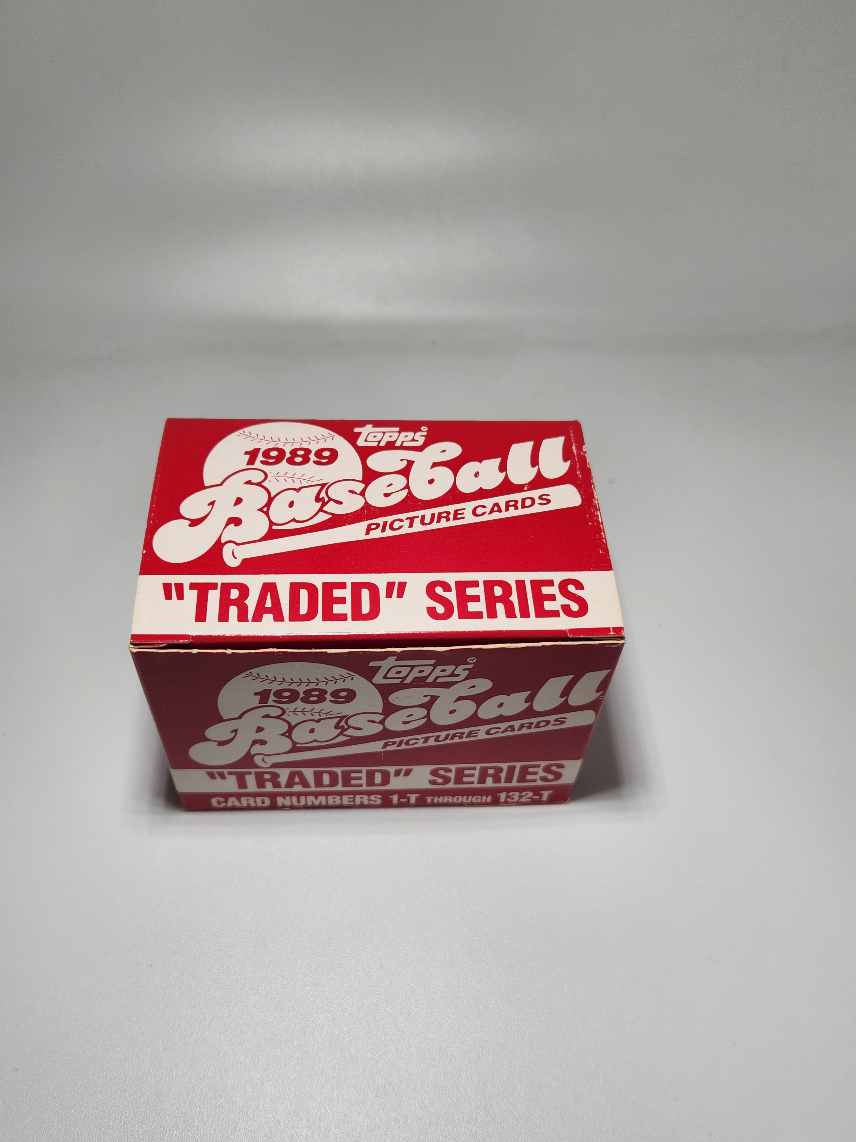 1989 Topps Traded Baseball Complete Factory Set - 100% Authentic MLB Trading Cards Collection - Perfect for Collectors, Investors & Baseball Fans - Great for Display, Gifts & Memorabilia