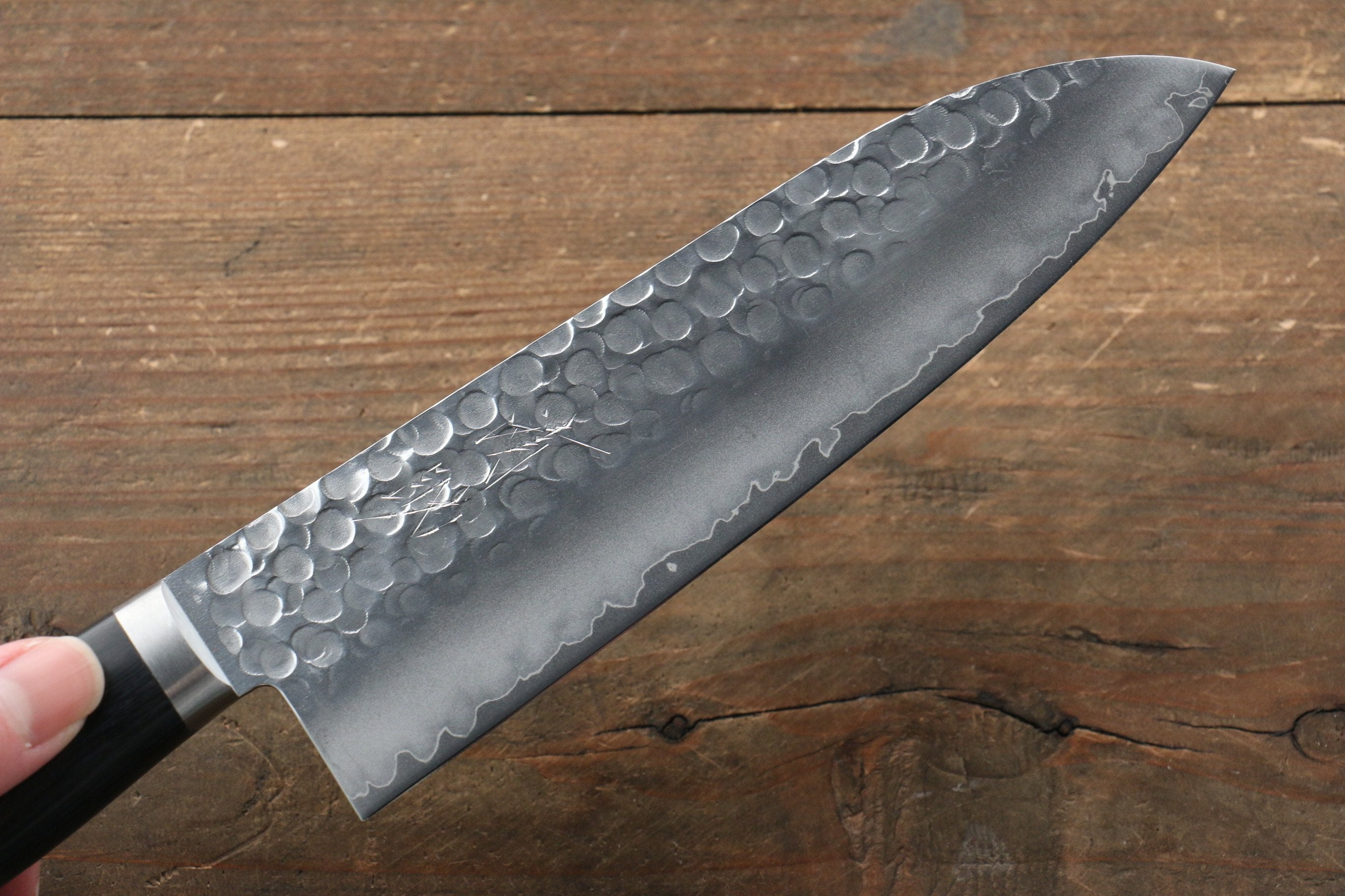 Premium Seisuke VG1 Japanese Santoku & Petty Knife Set with Pakka Wood Handle - Professional Kitchen Knives for Slicing, Dicing & Chopping - Perfect for Home Chefs & Culinary Enthusiasts