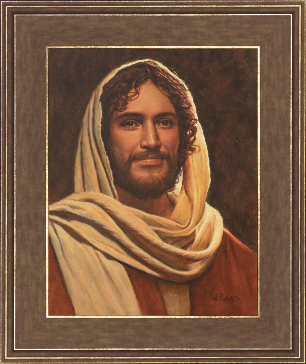 Emmanuel By Del Parson - Premium Religious Wall Art for Home & Church Decor - Perfect for Living Rooms, Bedrooms & Worship Spaces