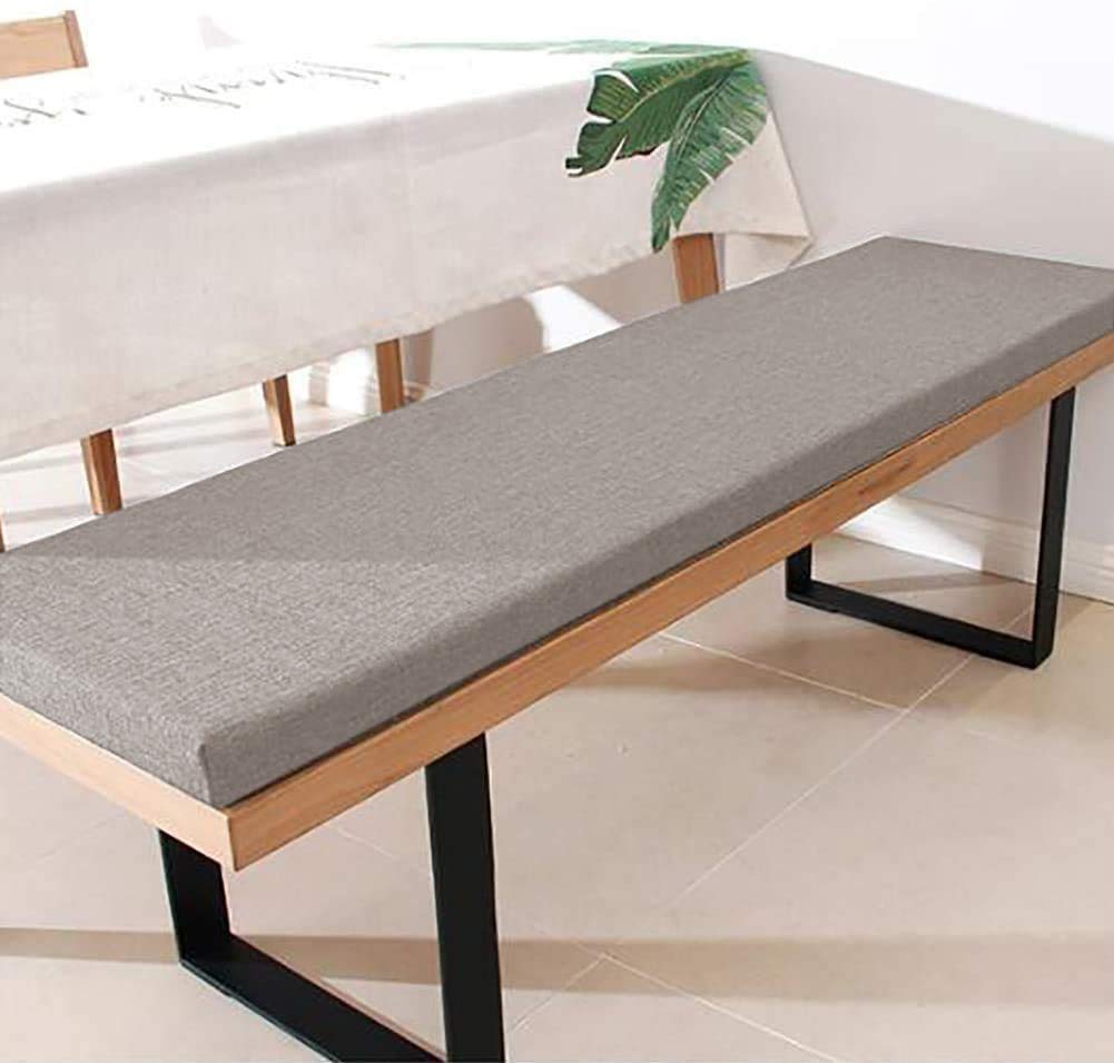 41x18 Inch Non-Slip Memory Foam Loveseat Cushions - Waterproof All-Weather Replacement Bench Pads for Indoor & Outdoor Use - Perfect for Patio Furniture, Garden Benches, and Window Seats