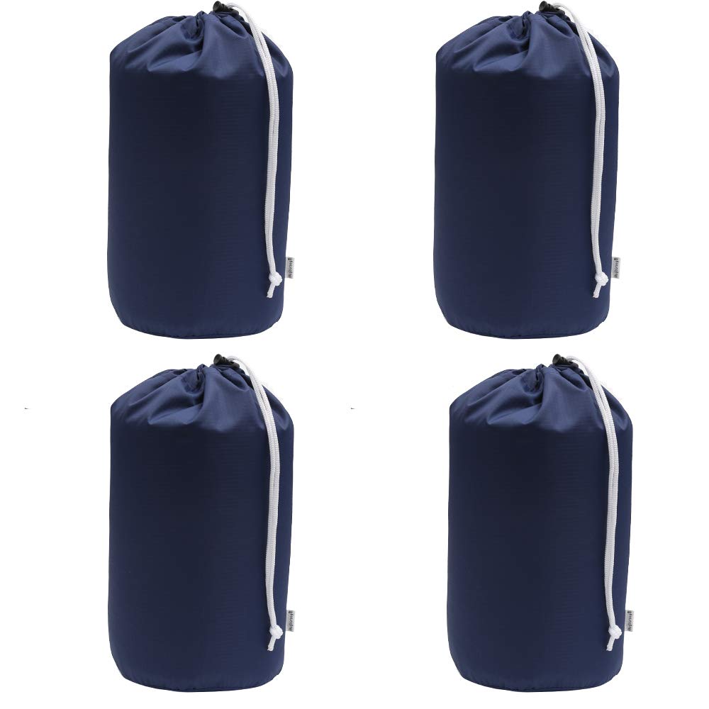 Durable Waterproof Drawstring Dustproof Storage Bags 4-Pack - Perfect for Camping, Travel & Outdoor Gear Organization