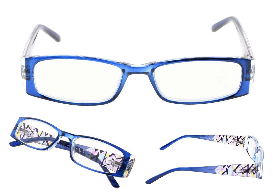 5 Pack Fashion Reading Glasses for Women - Trendy Colorful Readers for Book Lovers, Office Work & Daily Use