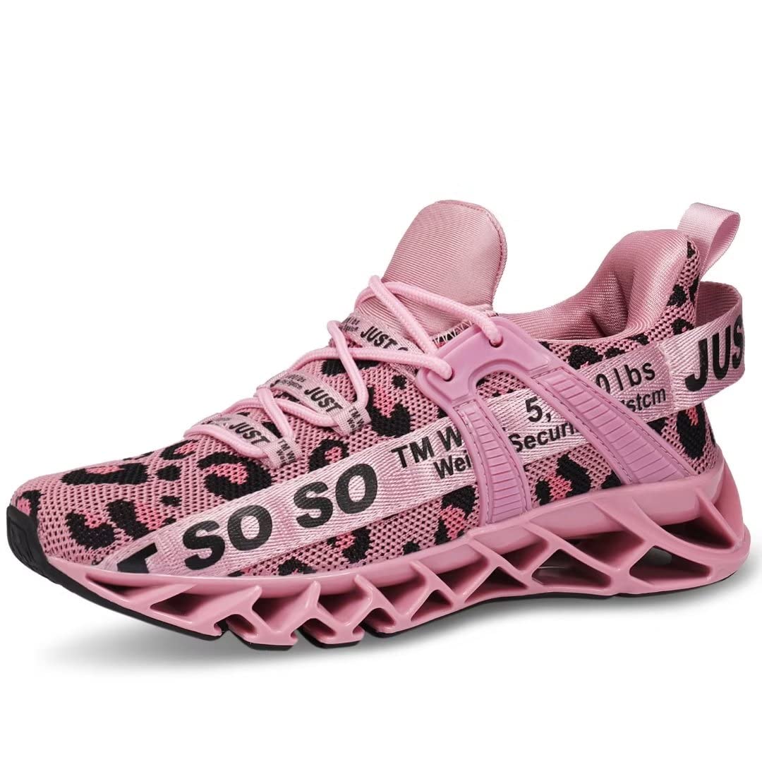 UMYOGO Women's Running Shoes - Non-Slip Athletic Tennis Walking Sneakers with Blade Sole Design | Lightweight Comfort for Jogging, Gym Workouts & Daily Wear