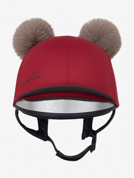 Mini Le Mieux Double Pom Pom Hat - Soft Silk Winter Beanie for Women - Perfect for Cold Weather, Outdoor Activities & Fashion Accessories