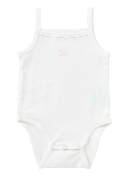 KIPP Rocking Horse Baby Onesie Set - Soft Cotton Bodysuit & Pants Outfit for Newborn to 24 Months (NB-24M) | Cute Nursery Animal Theme for Photo Shoots, Playdates & Gift Giving