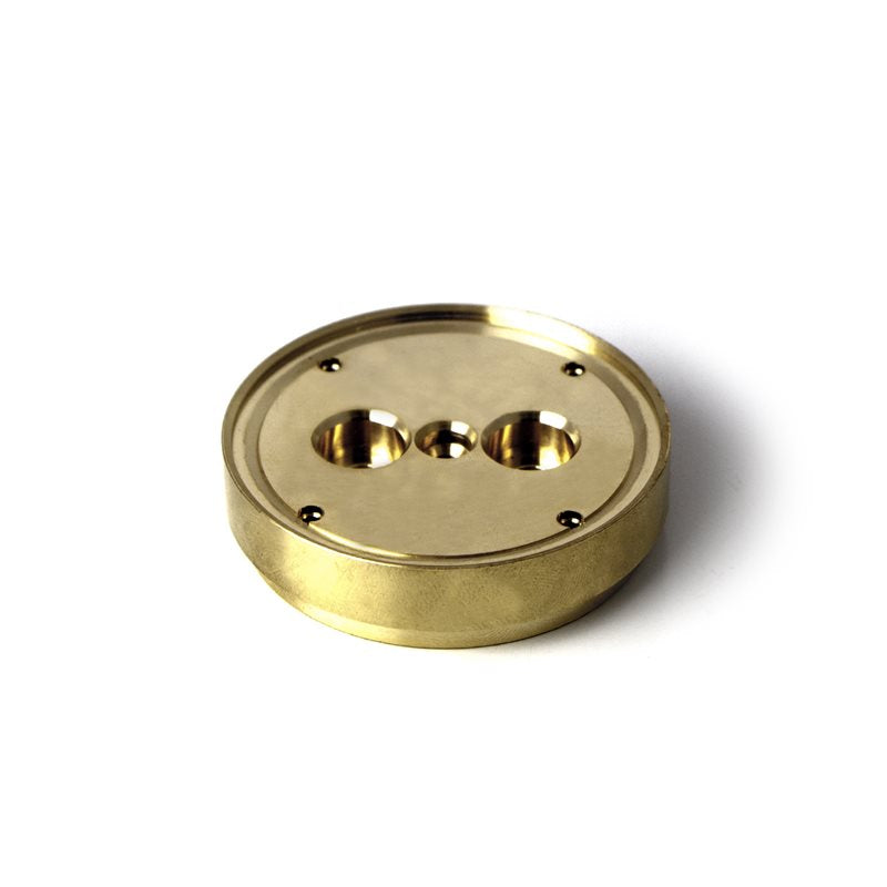 Gaggia Brass Group Head Dispersion Plate for Espresso Machines - Premium Coffee Machine Replacement Part for Gaggia Classic & Pro Models - Perfect for Home Baristas & Coffee Shops