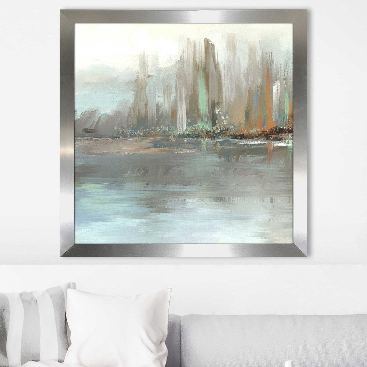 Big City Lights by Conrad Knutsen - Premium Acrylic Wall Art Print - Modern Home & Office Decor for Living Room, Bedroom or Workspace