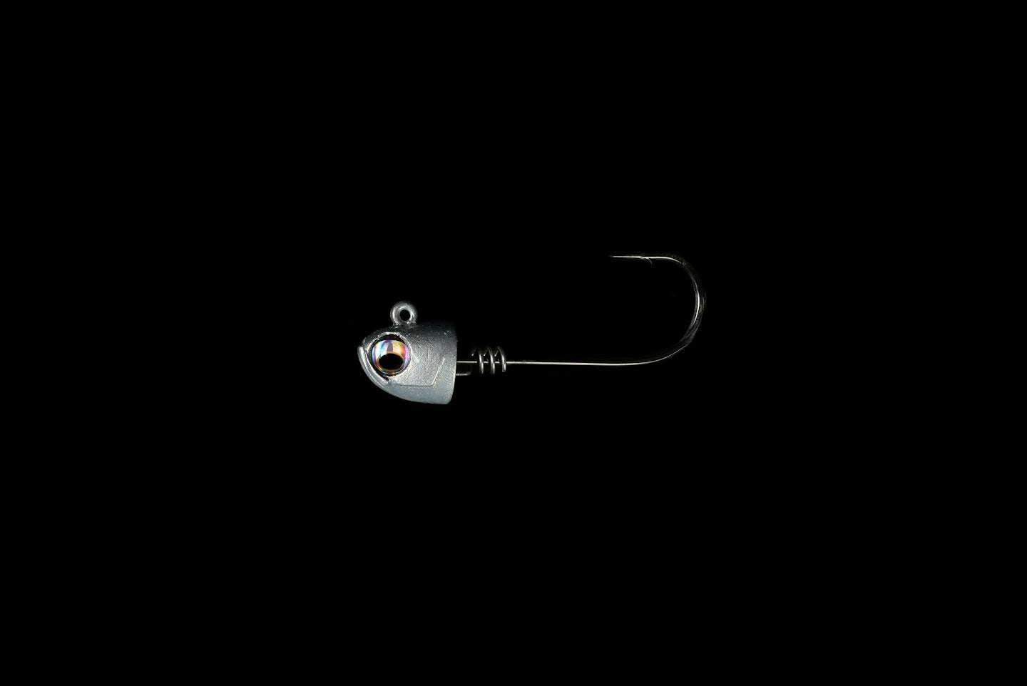 NLBN No Live Bait Needed Screw Lock Jig Heads for 8 Paddle Tails - Saltwater & Freshwater Fishing Lures for Bass, Trout, Walleye - Perfect for Kayak, Shore, and Boat Fishing