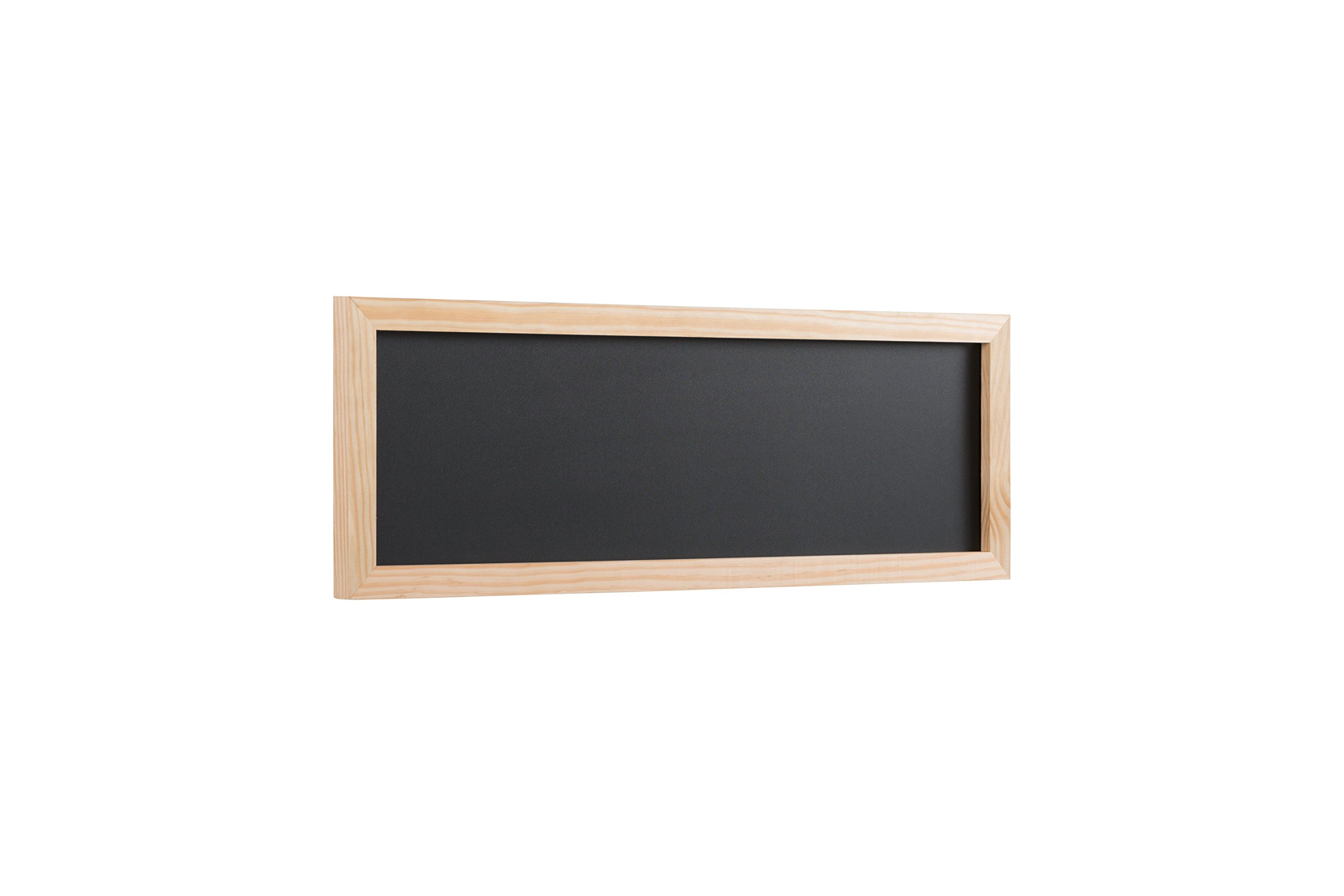 Premium Blackboard Chalkboard 20X60 cm with Wooden Frame - Ideal for Classrooms, Restaurants, and Home Decor