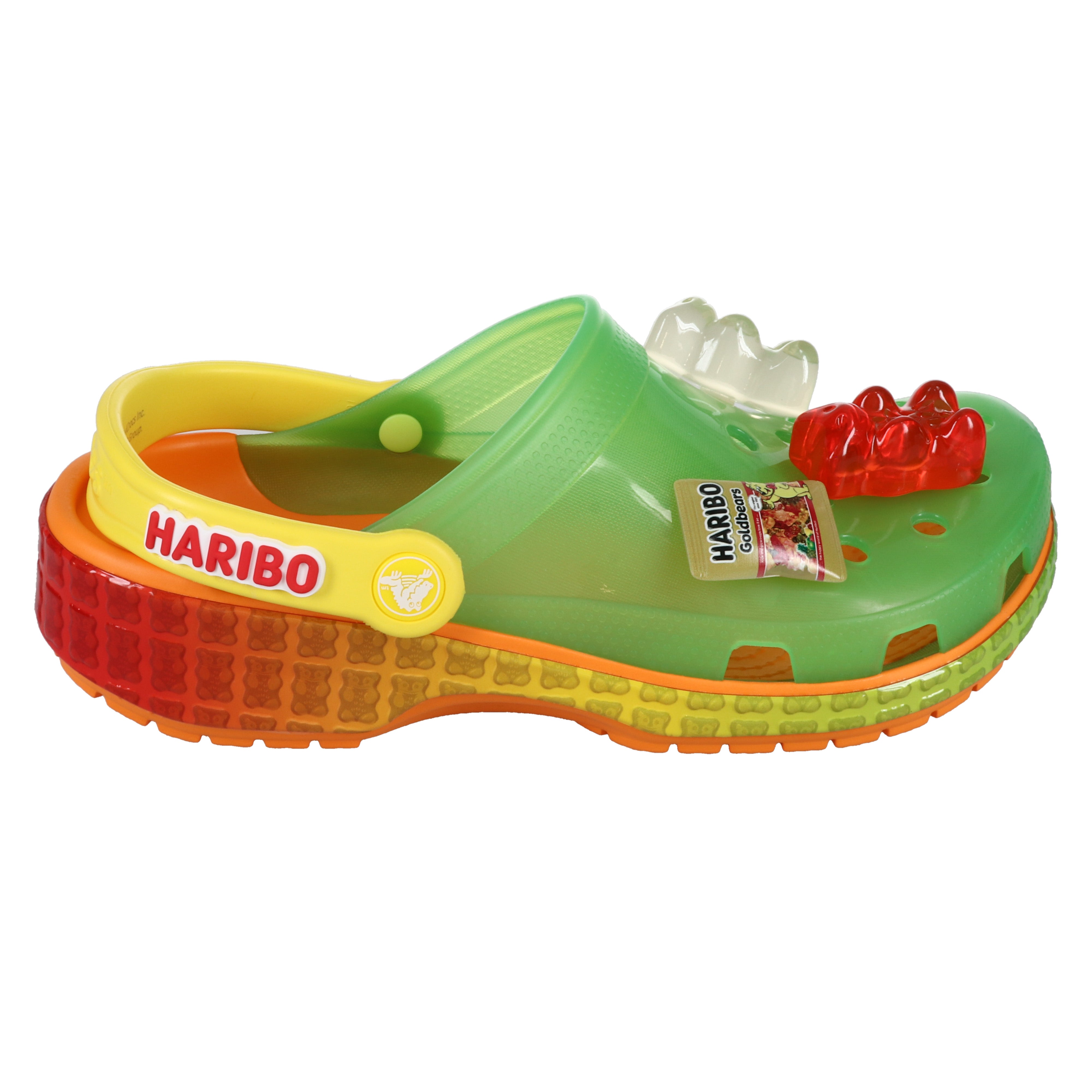 Haribo Classic Clogs for Adults - Comfortable Wooden Shoes for Men & Women - Perfect for Gardening, Walking & Dutch Costume Parties
