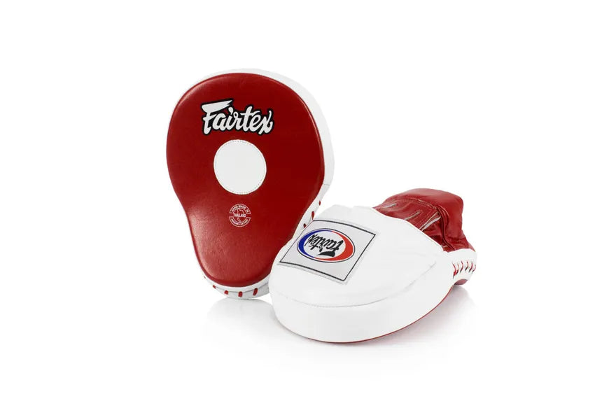 Fairtex FMV9 Contoured Focus Mitts - Premium Muay Thai & Boxing Training Pads for Kickboxing, MMA & Fitness Workouts - Ideal for Home Gym, Martial Arts & Combat Sports Training